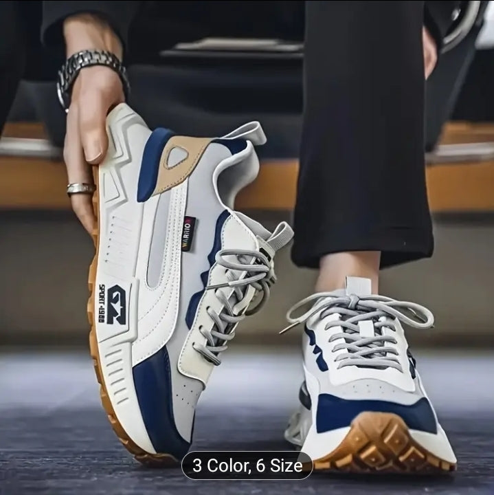 Trendy And Stylish Low-Top Casual Shoes with Thick Soles, Perfect for Spring And Autumn, Breathable, Versatile for Teenagers, And Slip-Resistant Dad Shoes